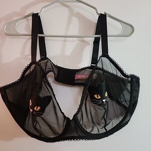 ADORE ME ALYSHIA UNLINED BLACK DEMI BRA